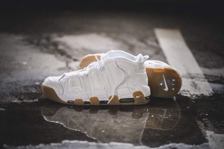 Giày Nike Air More Uptempo GS 'White Gum' 415082-101 - Ảnh 6
