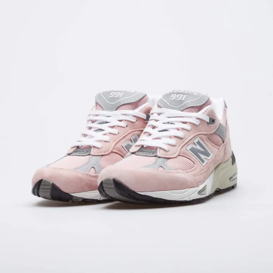 Giày New Balance 991 Made In England ‘Pink’ M991PNK - Ảnh 5