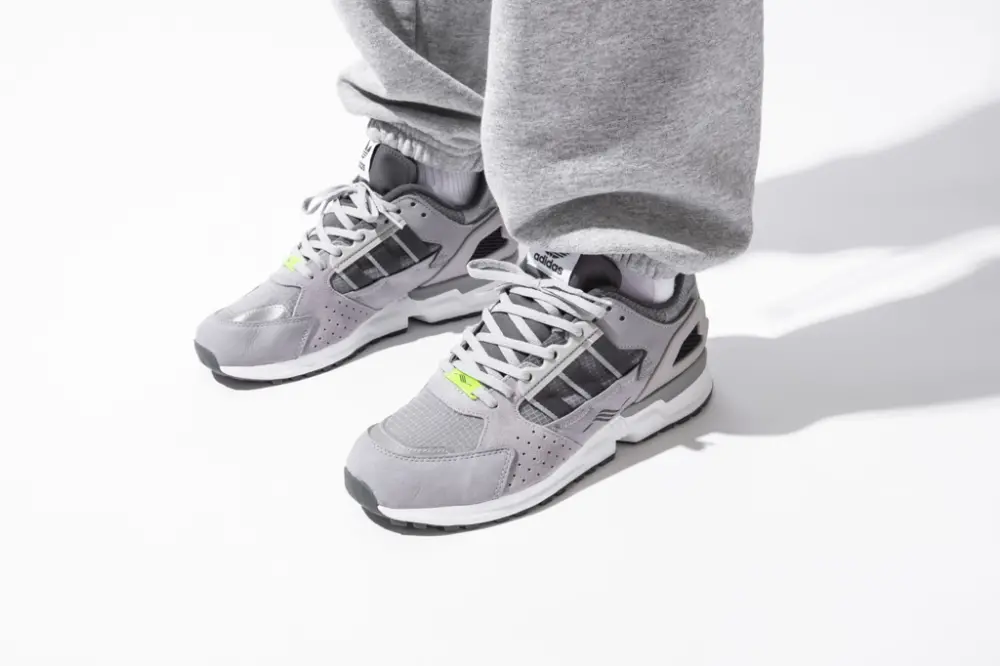 Giày Adidas ZX 10000 'Clear Grey' GX2720 - Ảnh 5