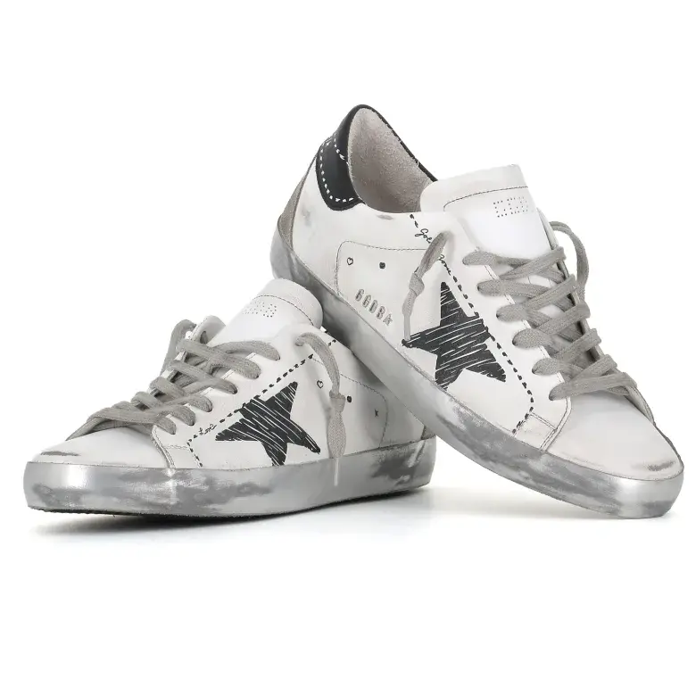 Alternative view of Giày Golden Goose Superstar 'White Black' GMF00102-F002090-10432