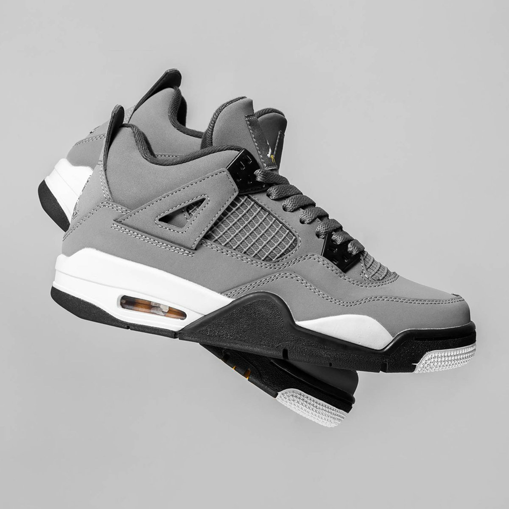 Giày Nike Air Jordan 4 Retro GS 'Cool Grey' 2019 408452-007 - Ảnh 3