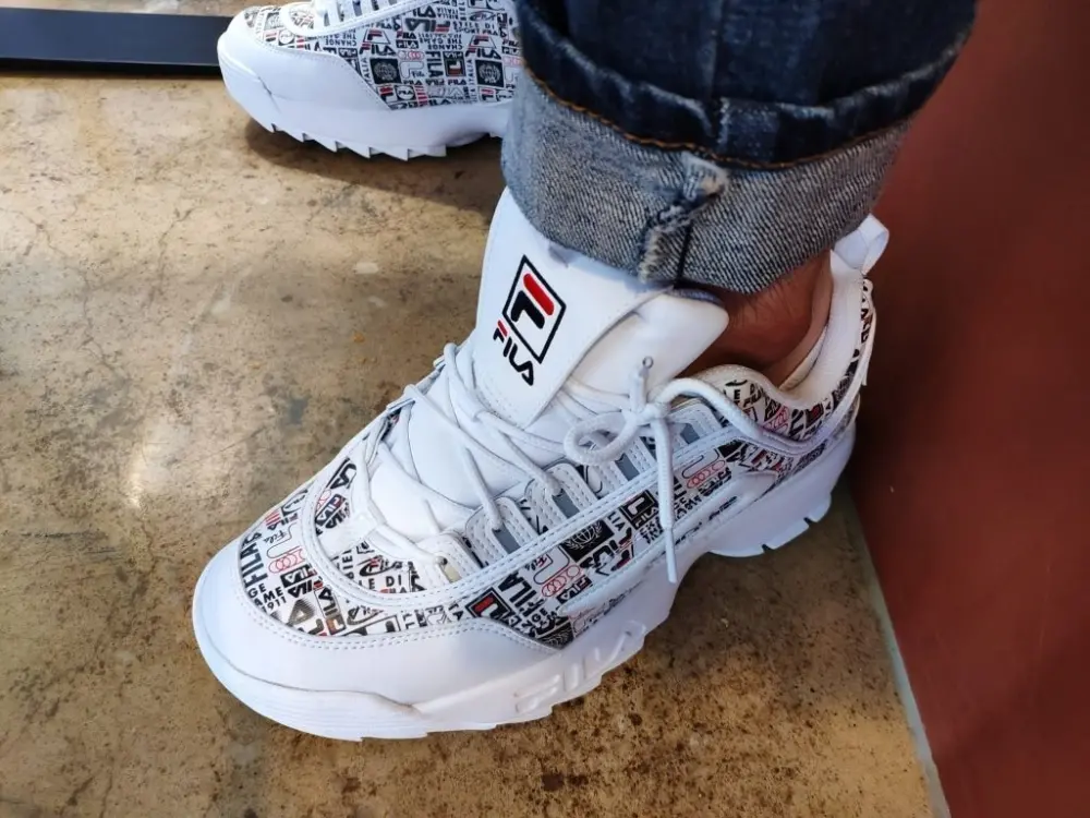 Giày Fila Disruptor 2 'White Logo' 1FM01055 - Ảnh 3