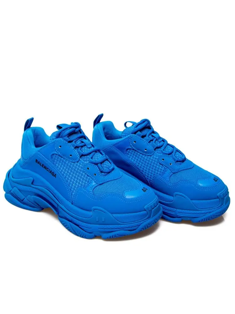Giày Balenciaga Triple S Sneaker 'Blue' 36737-W2FW1-4000 - Ảnh 5
