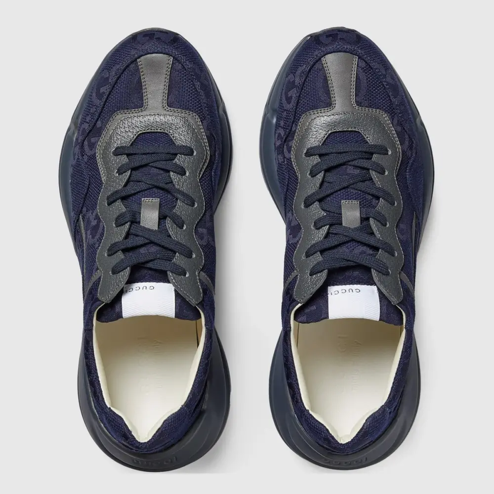 Alternative view of Giày Gucci Rhyton Sneaker 'Blue' 725932-FAA5D-4553