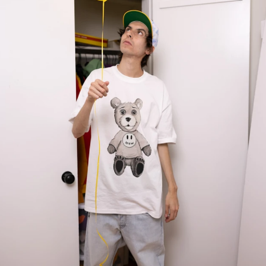 Áo Drew House Real Theodore SS Tee White - Ảnh 4