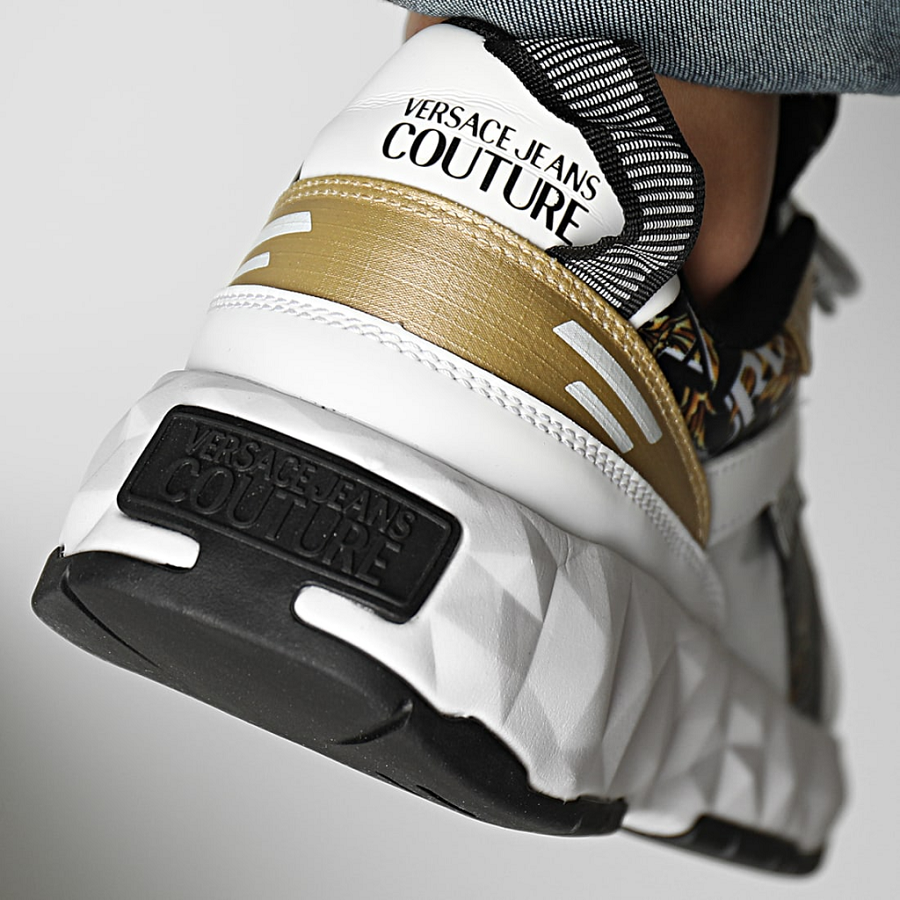 Giày Versace Jeans Couture 'White Multicolor' 73YA3SB7-ZS472-M09 - Ảnh 6
