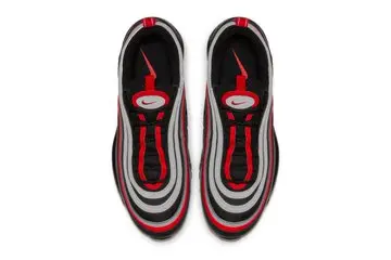 Alternative view of Giày Nike Air Max 97 Black Red Silver 921826-014