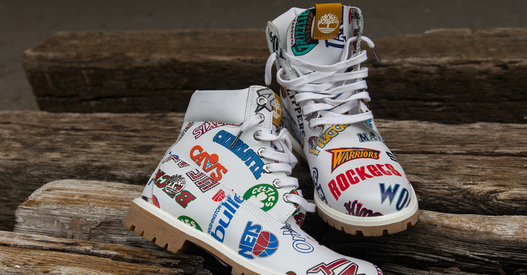 Giày Timberland Mitchell & Ness NBA x 6 Inch 'East Meets West' TB0A1UD6100 - Ảnh 3