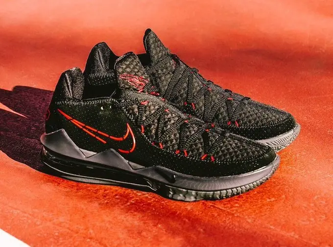Giày Nike Lebron 17 Low EP 'Bred' CD5006-001 - Ảnh 5
