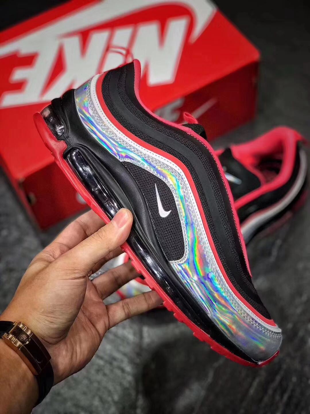 Giày Nike Wmns Air Max 97 UL 17 SE 'White Emerald Glow' BV6670-013 - Ảnh 3
