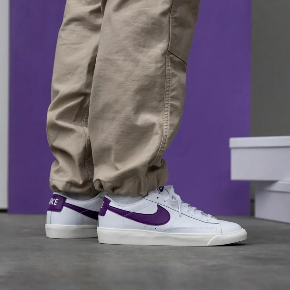Giày Nike Blazer Low 'Voltage Purple' CI6377-103 - Ảnh 6