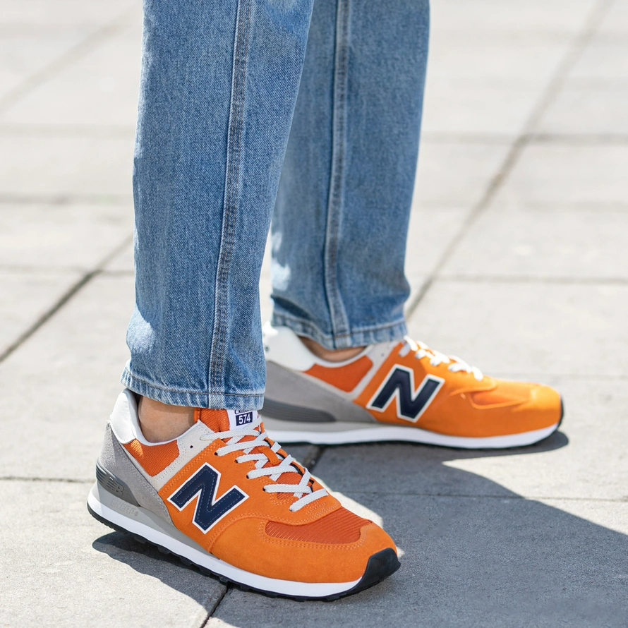 Giày New Balance ML574 HJ2 'Orange' ML574HJ2 - Ảnh 4