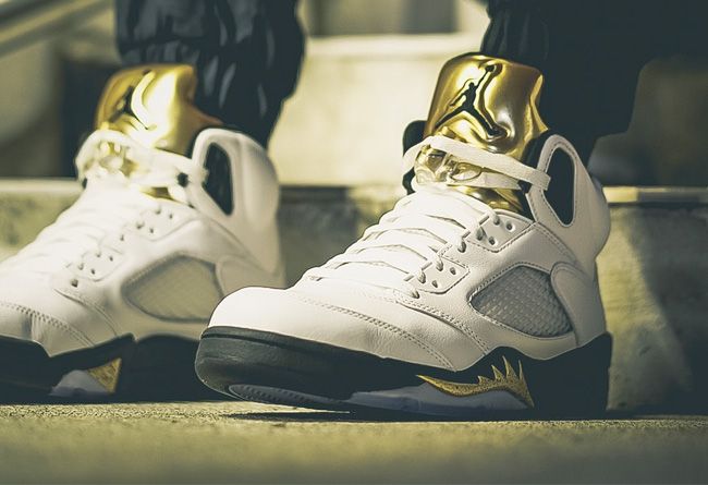 Giày Air Jordan 5 Retro 'Olympic' 136027-133 - Ảnh 3