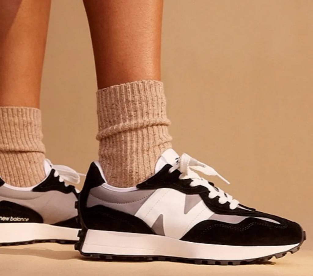 Giày New Balance 327 'Black Shadow Grey' U327WEC - Ảnh 4