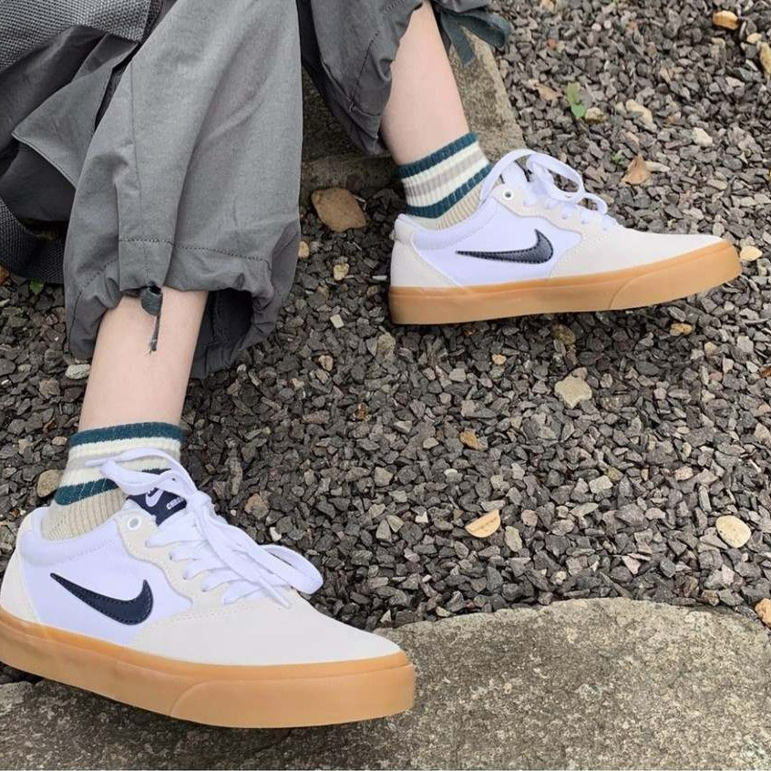 Giày Nike Chron SLR SB 'Sail Mystic Navy' CD6278-101 - Ảnh 2