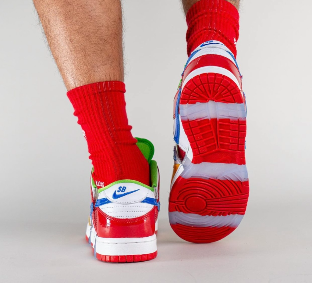 Giày Nike SB Dunk Low 'Sandy Bodecker' FD8777-100 - Ảnh 5