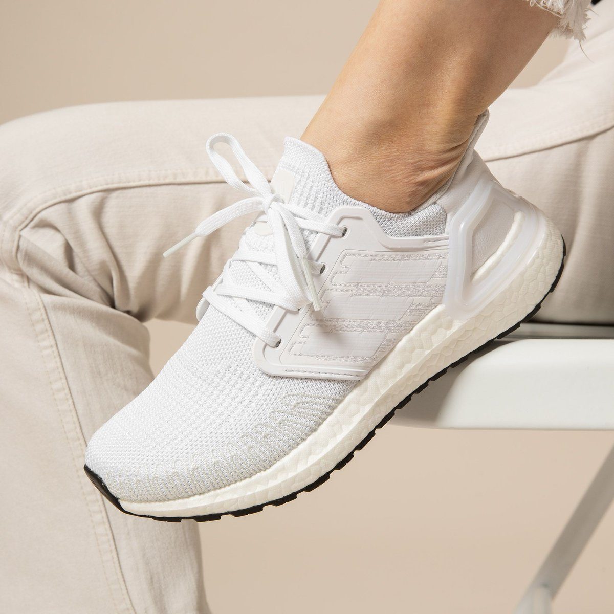 Giày Adidas Ultraboost 20 W "Cloud White" FU7210 - Ảnh 4