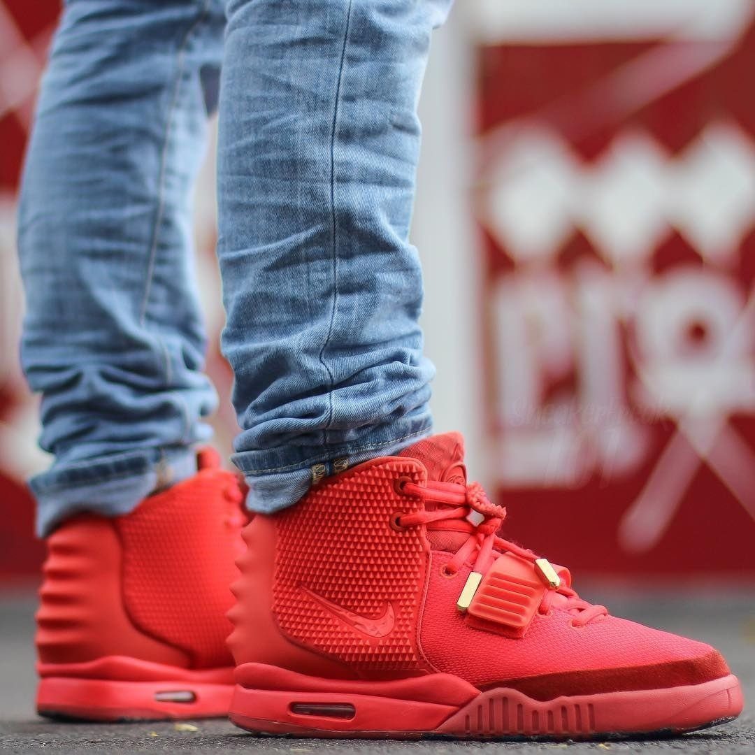 Giày Nike Air Yeezy 2 SP 'Red October' 508214-660 - Ảnh 5