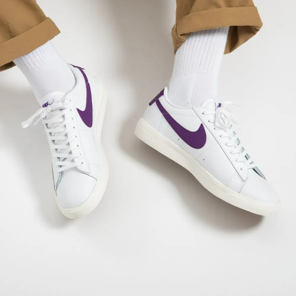 Alternative view of Giày Nike Blazer Low 'Voltage Purple' CI6377-103