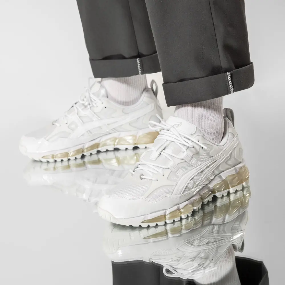 Giày Asics GmbH x Gel Nandi 360 White 1021A415 100 - Ảnh 5