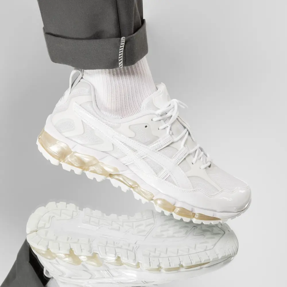 Giày Asics GmbH x Gel Nandi 360 White 1021A415 100 - Ảnh 6