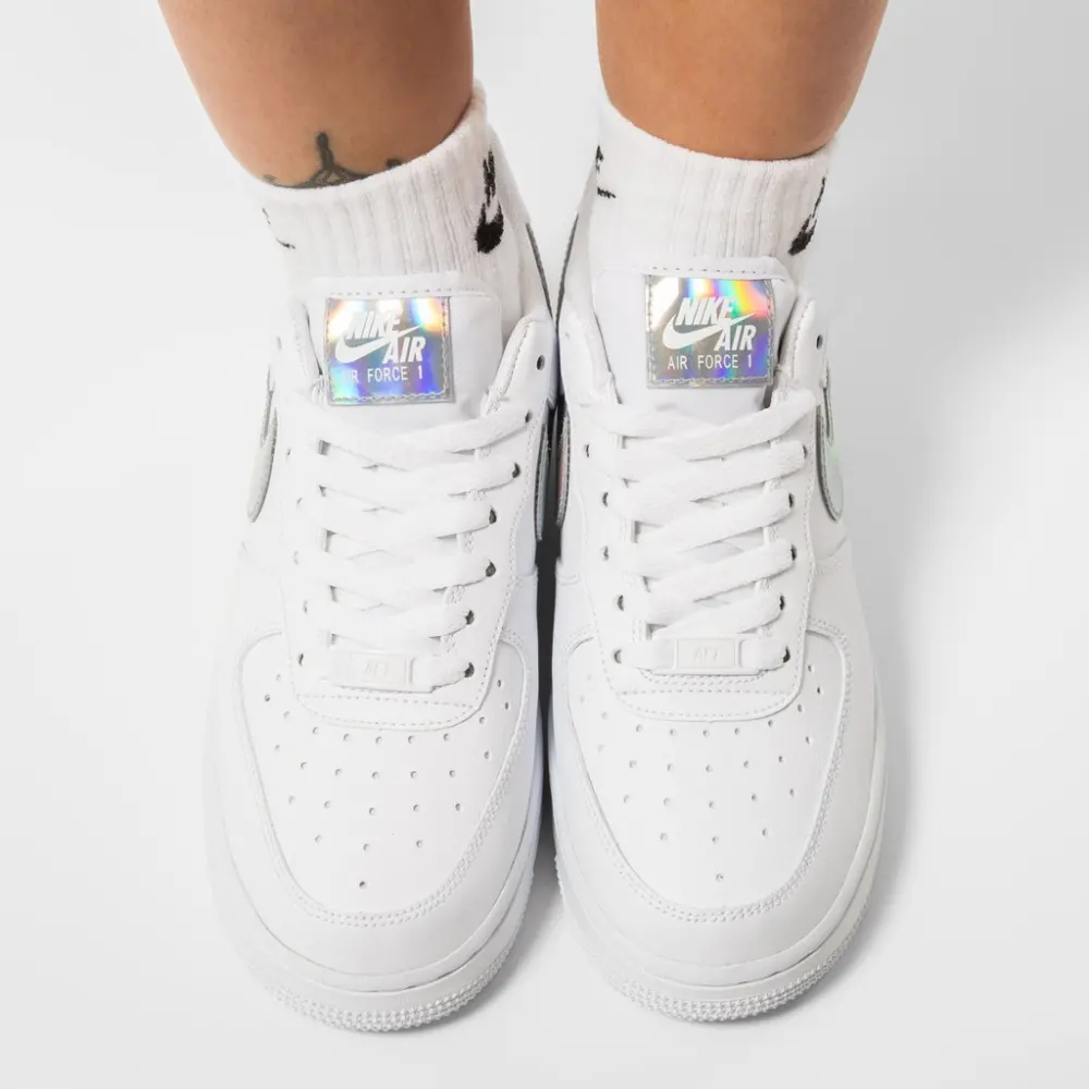 Giày Nike Wmns Air Force 1 Low 'Iridescent Swoosh' CJ1646-100 - Ảnh 7