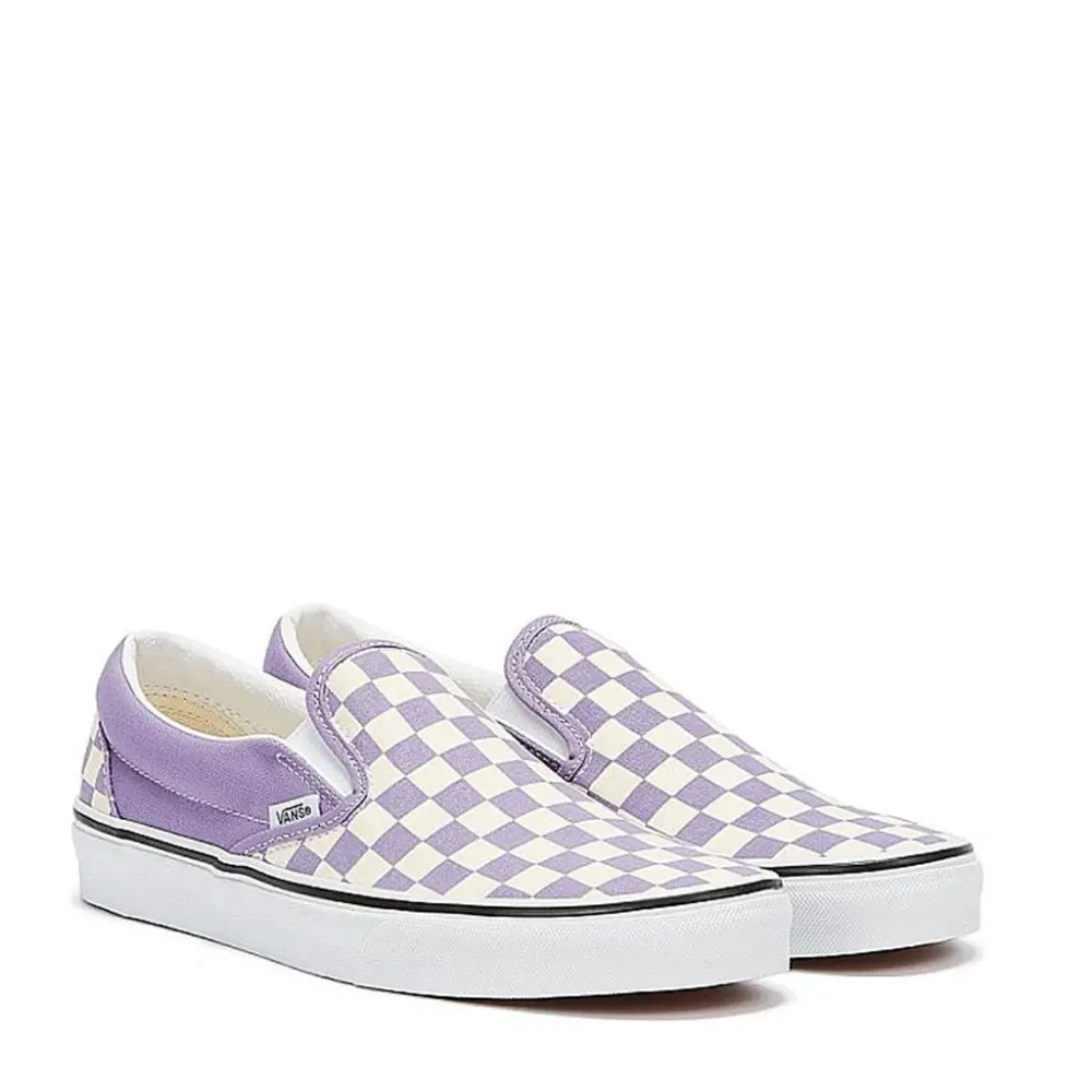 Alternative view of Giày Vans Classic Slip-On 'Checkerboard Chalk Violet' VN0A33TB9HM