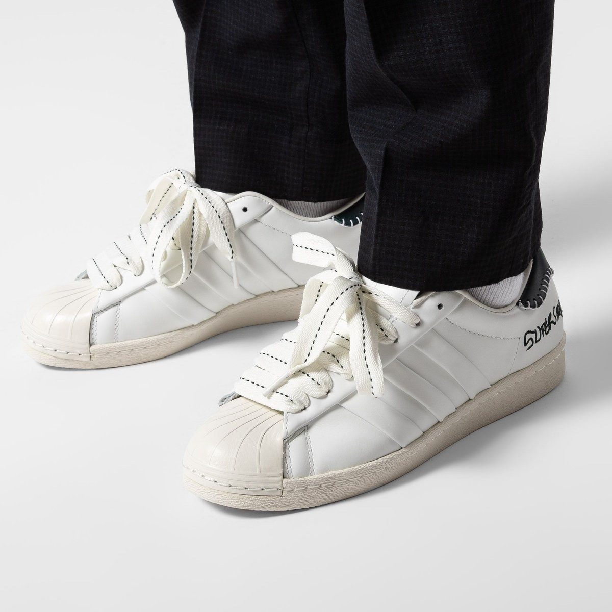 Giày Adidas Jonah Hill x Superstar 'White' FW7577 - Ảnh 5