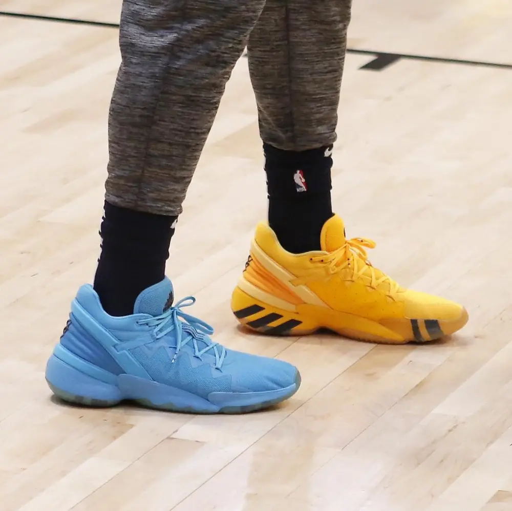 Giày Adidas Crayola x D.O.N. Issue #2 'Signal Cyan' FW8517 - Ảnh 3