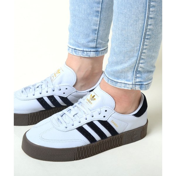 Giày Adidas Wmns Sambarose 'Aero Blue/Gold Metallic' EE4686 - Ảnh 5