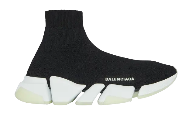 Giày Balenciaga Men's Speed 2.0 Recycled Trainers Glow In The Dark