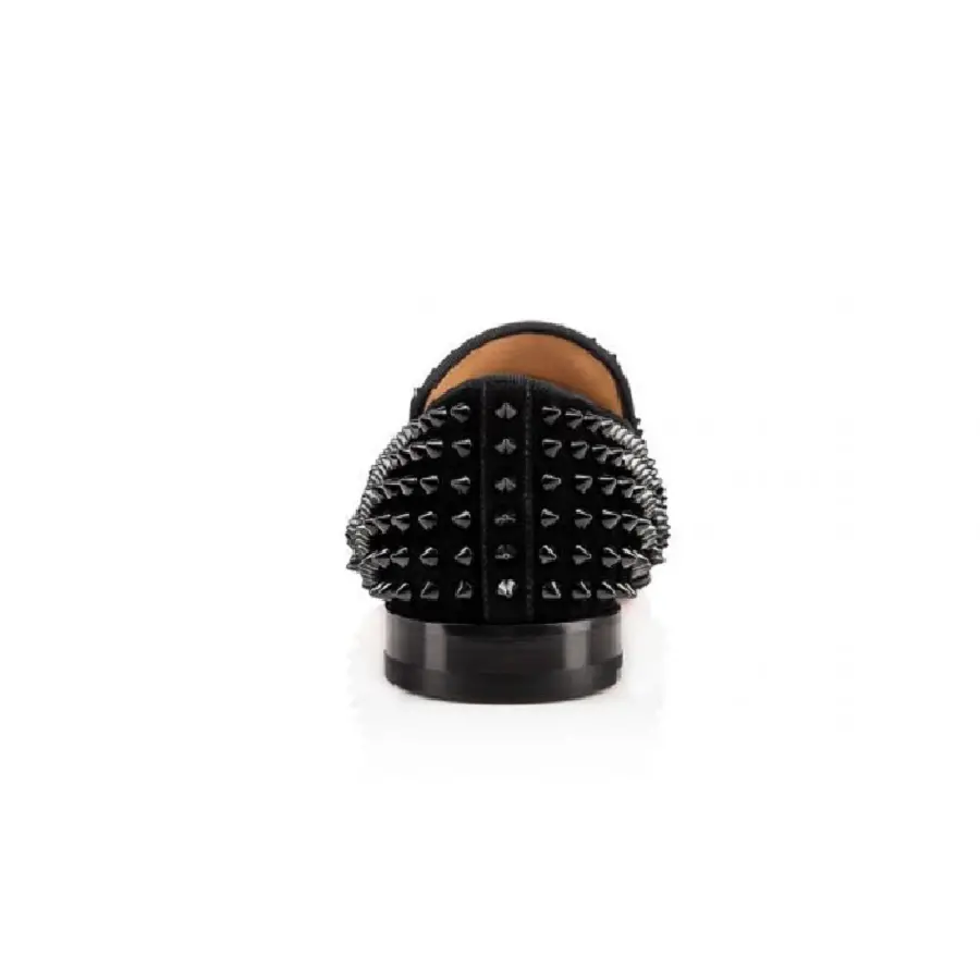 Giày Christian Louboutin Dandelion Spikes 'Black' 3150438CM53 - Ảnh 4