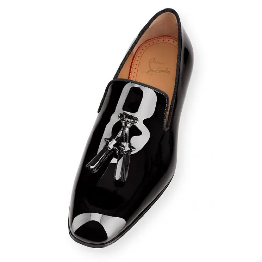 Giày Christian Louboutin Dandelion Tassel 'Black' 3150728BK01 - Ảnh 2