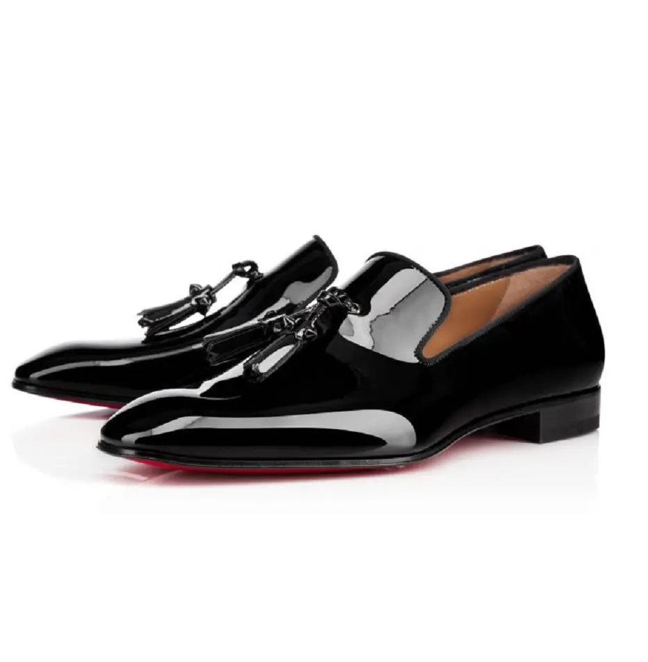 Giày Christian Louboutin Dandelion Tassel 'Black' 3150728BK01 - Ảnh 3