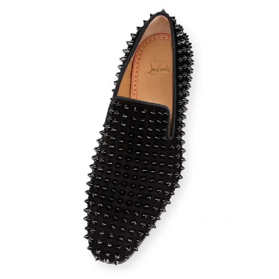 Giày Christian Louboutin Dandelion Spikes 'Black' 3150438CM53 - Ảnh 3