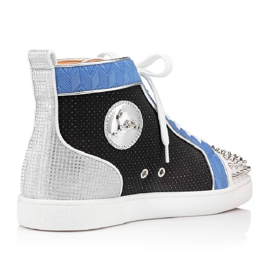 Giày Christian Louboutin Lou Spikes Orlato 'Multicolor' 1220773CMA3 - Ảnh 5