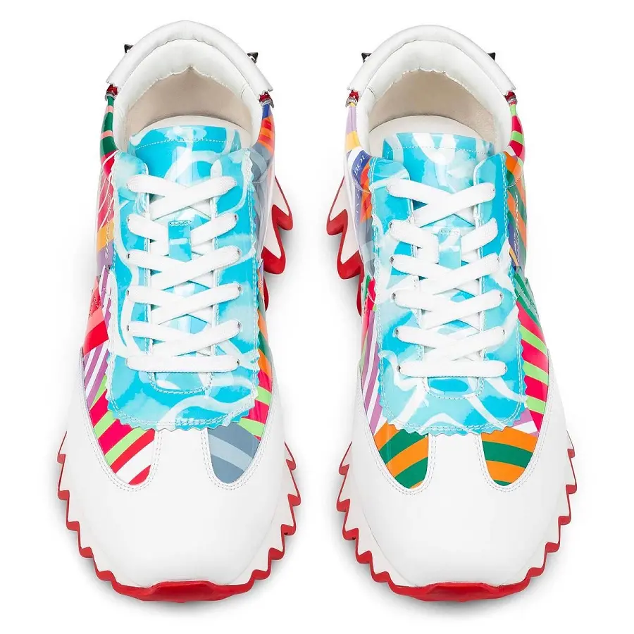 Giày Christian Louboutin Loubishark Patent Leather 'Multicolor' 3220038CMA3 - Ảnh 3