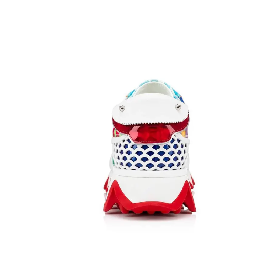 Giày Christian Louboutin Loubishark Patent Leather 'Multicolor' 3220038CMA3 - Ảnh 4
