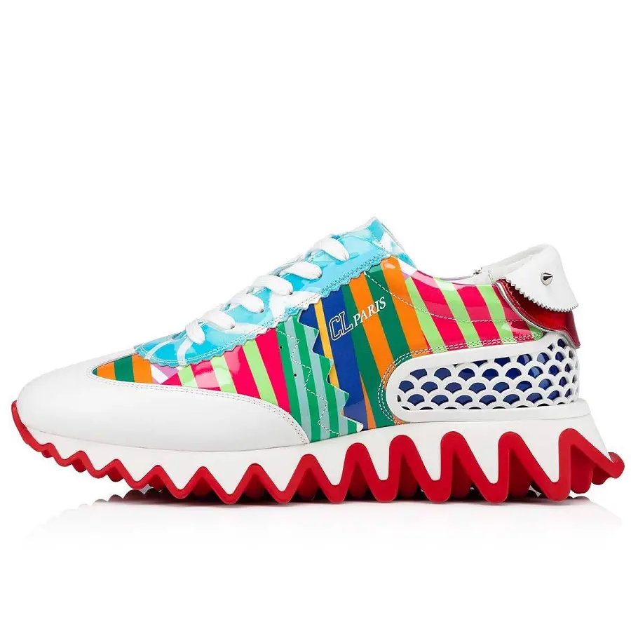 Giày Christian Louboutin Loubishark Patent Leather 'Multicolor' 3220038CMA3 - Ảnh 5