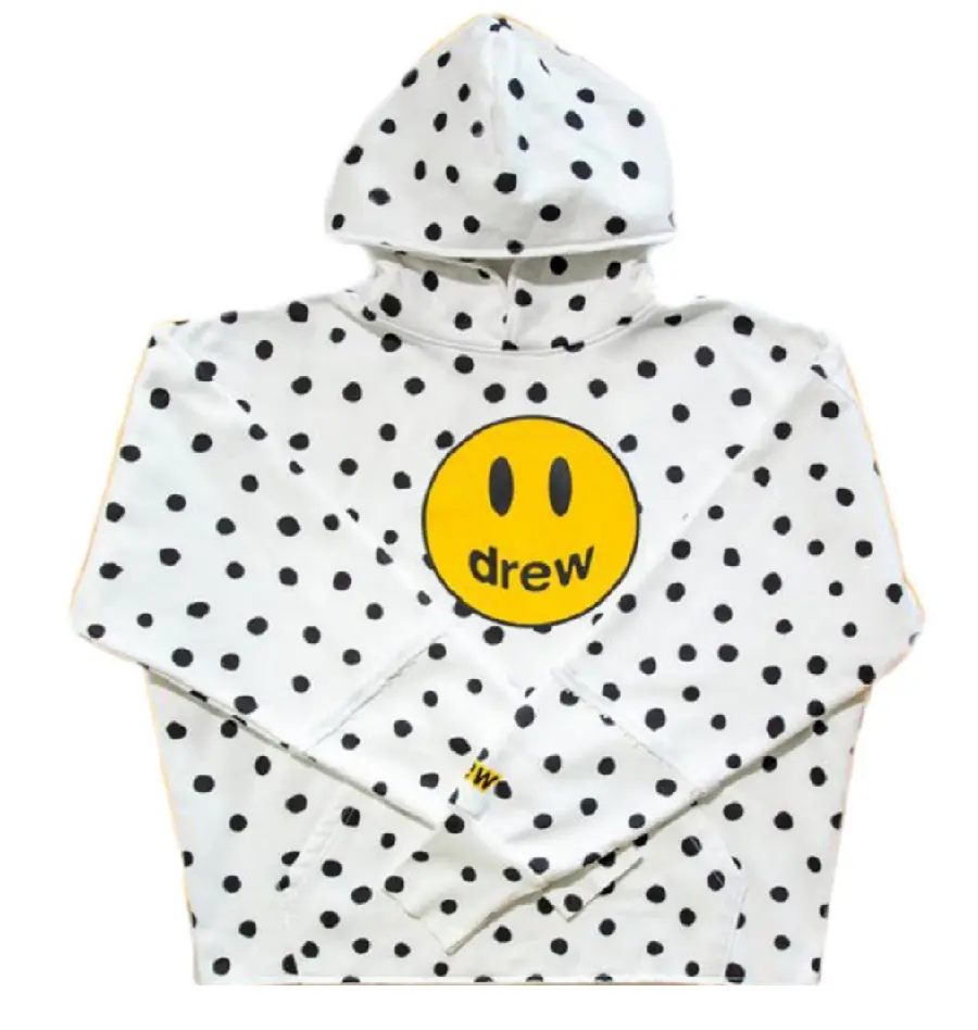 Áo Drew House Mascot Deconstructed Hoodie Polka Dot DH-MADHPD