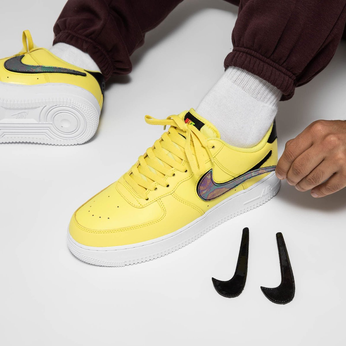 Giày Nike Air Force 1 Low '07 LV8 'Yellow Pulse' CI0064-700 - Ảnh 3