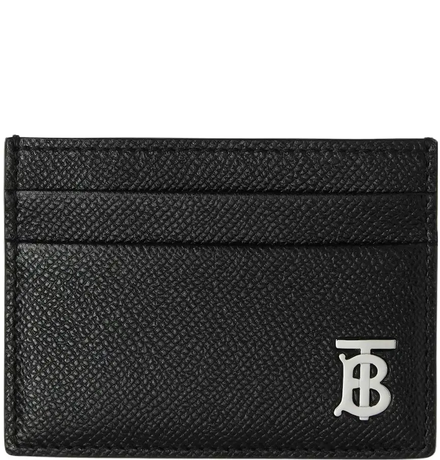Ví Burberry Calfskin Blended Fabrics Logo 'Black' 80626621