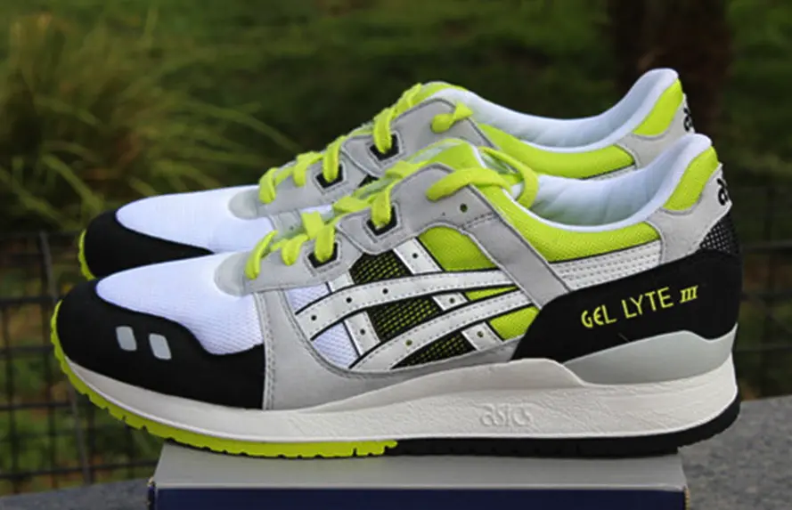 Alternative view of Giày Asics Gel Lyte 3 White Lime H307N-0101