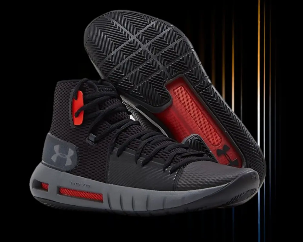 Giày Under Armour HOVR Havoc 'Black Graphite' 3020617-001 - Ảnh 3