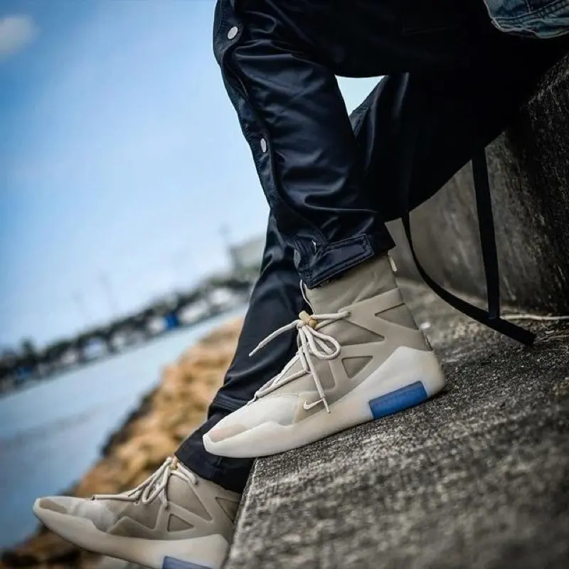 Giày Nike Air Fear Of God 1 'Oatmeal' AR4237-900 - Ảnh 6