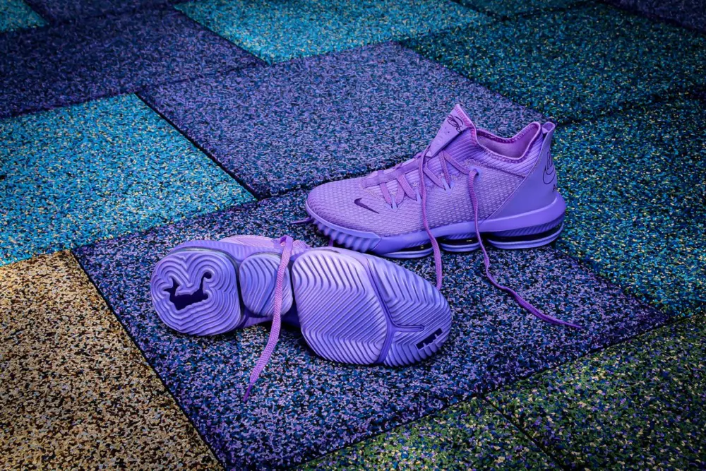 Giày Nike LeBron 16 Low EP 'Atomic Purple' CI2669-500 - Ảnh 5