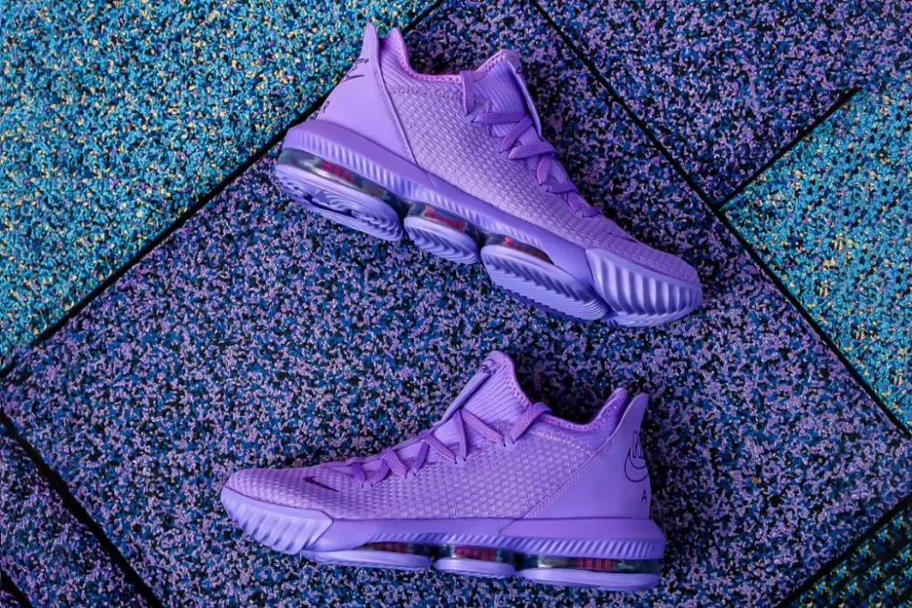 Giày Nike LeBron 16 Low EP 'Atomic Purple' CI2669-500 - Ảnh 4