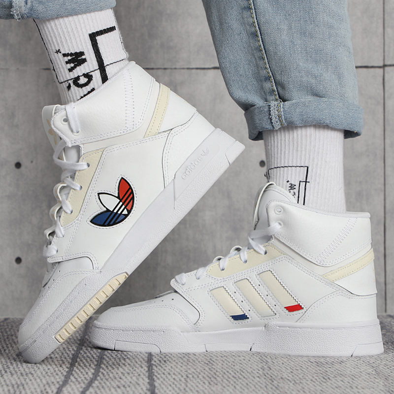 Giày Adidas Originals Drop Step XLT 'White Trefoil' FX7693 - Ảnh 3