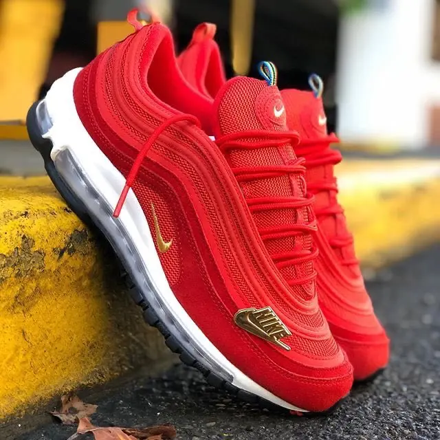 Giày Nike Air Max 97 QS 'Olympic Rings - Red' CI3708-600 - Ảnh 3