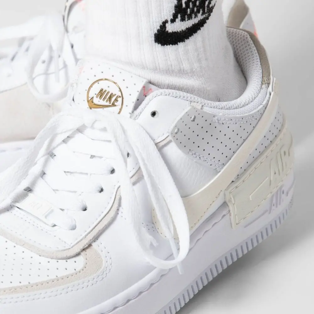 Giày Nike Wmns Air Force 1 Shadow 'White Atomic Pink' CZ8107-100 - Ảnh 6